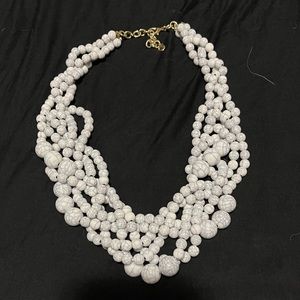 Marble bead necklace